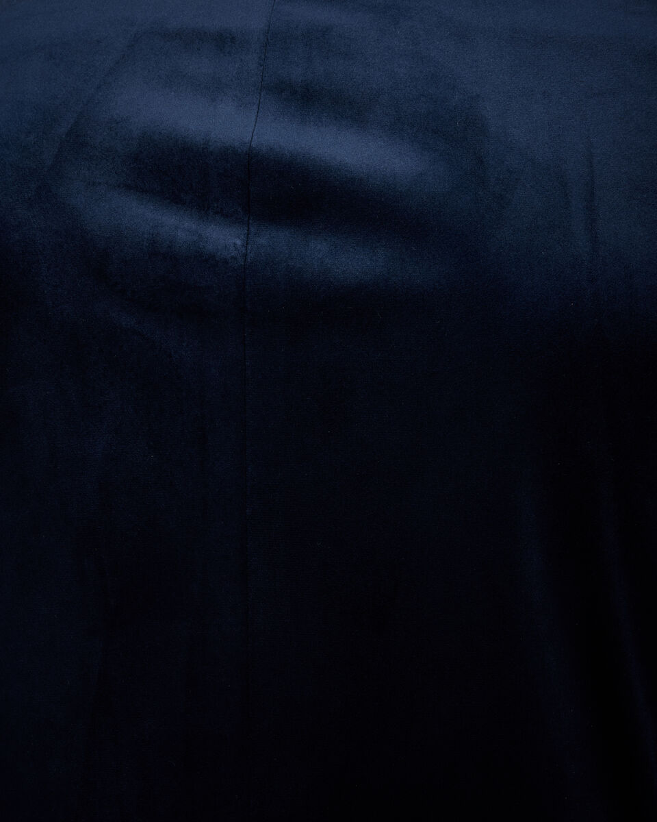 Velvet Tailored Jacket, Midnight, hi-res